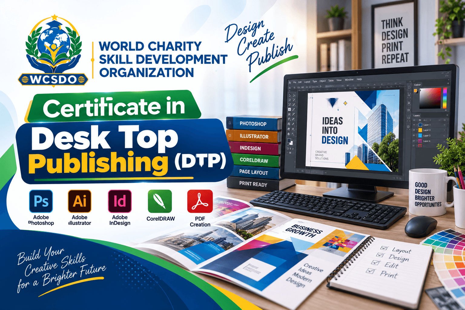 Certificate in Desk Top Publishing (DTP)